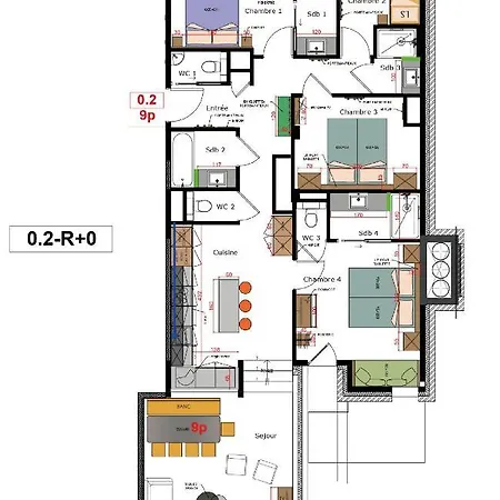 Apartment Turquoise